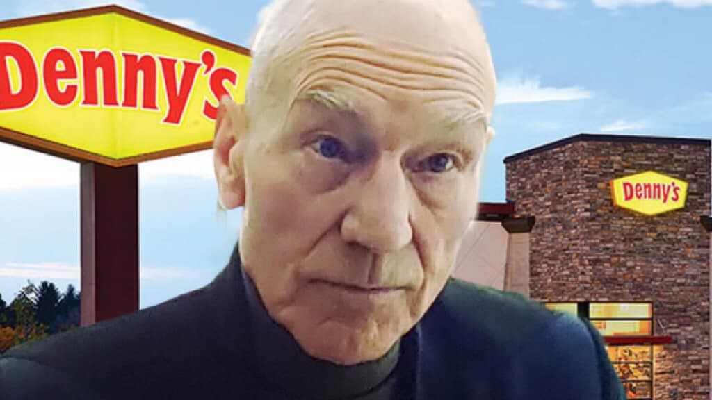 Picard at Denny's Picard at Denny's
